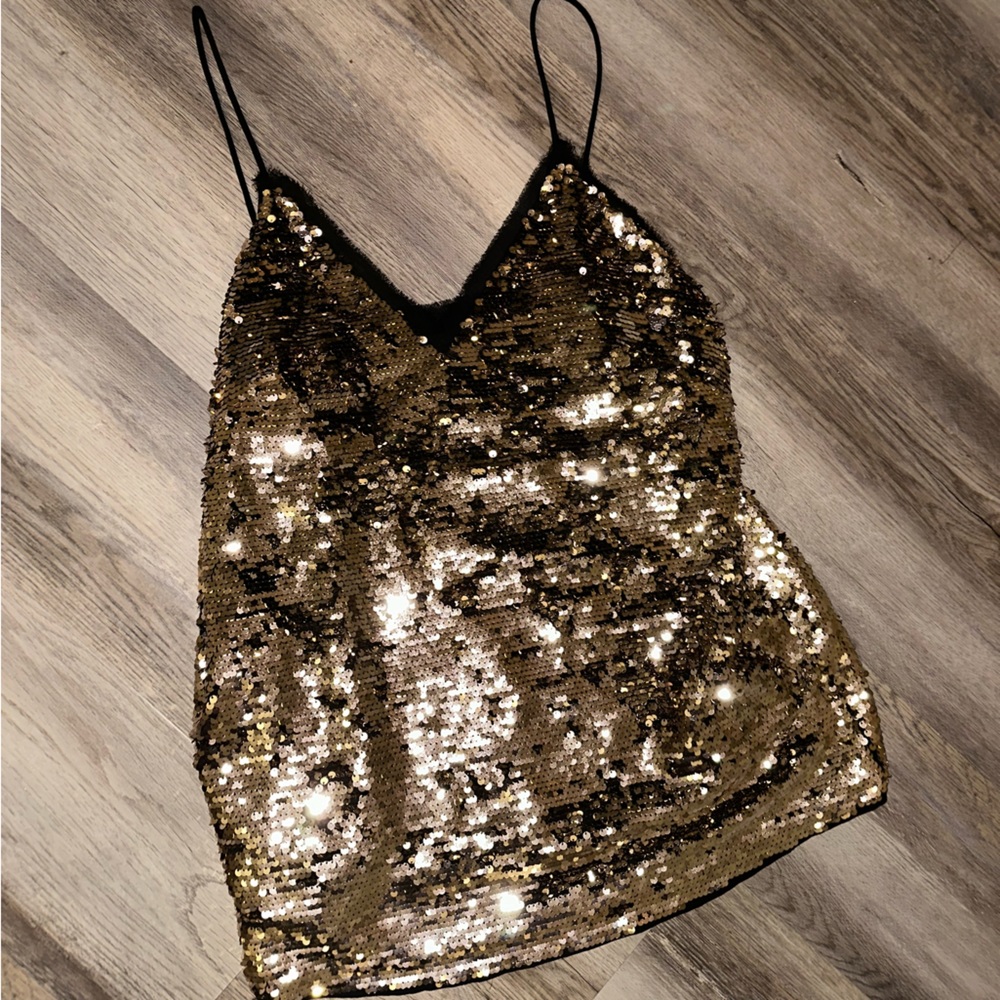 Sequins Tank Top
